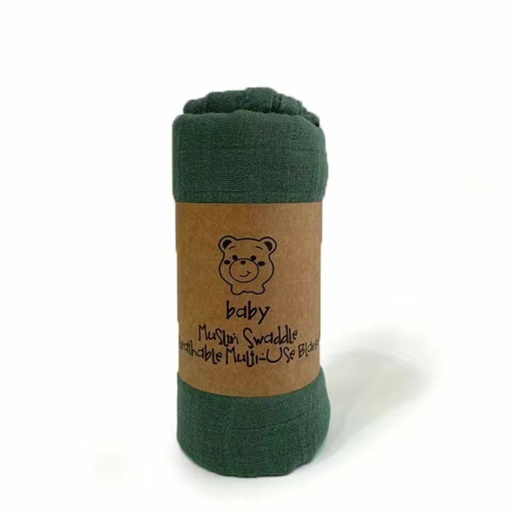 1pc Breathable And Soft Bamboo Cotton Swaddle Blanket For Baby.